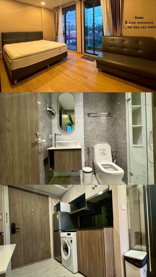 🟠For Rent - 1 Bedroom, 28 Sq.m Condo at LLOYD Soonvijai-Thonglor