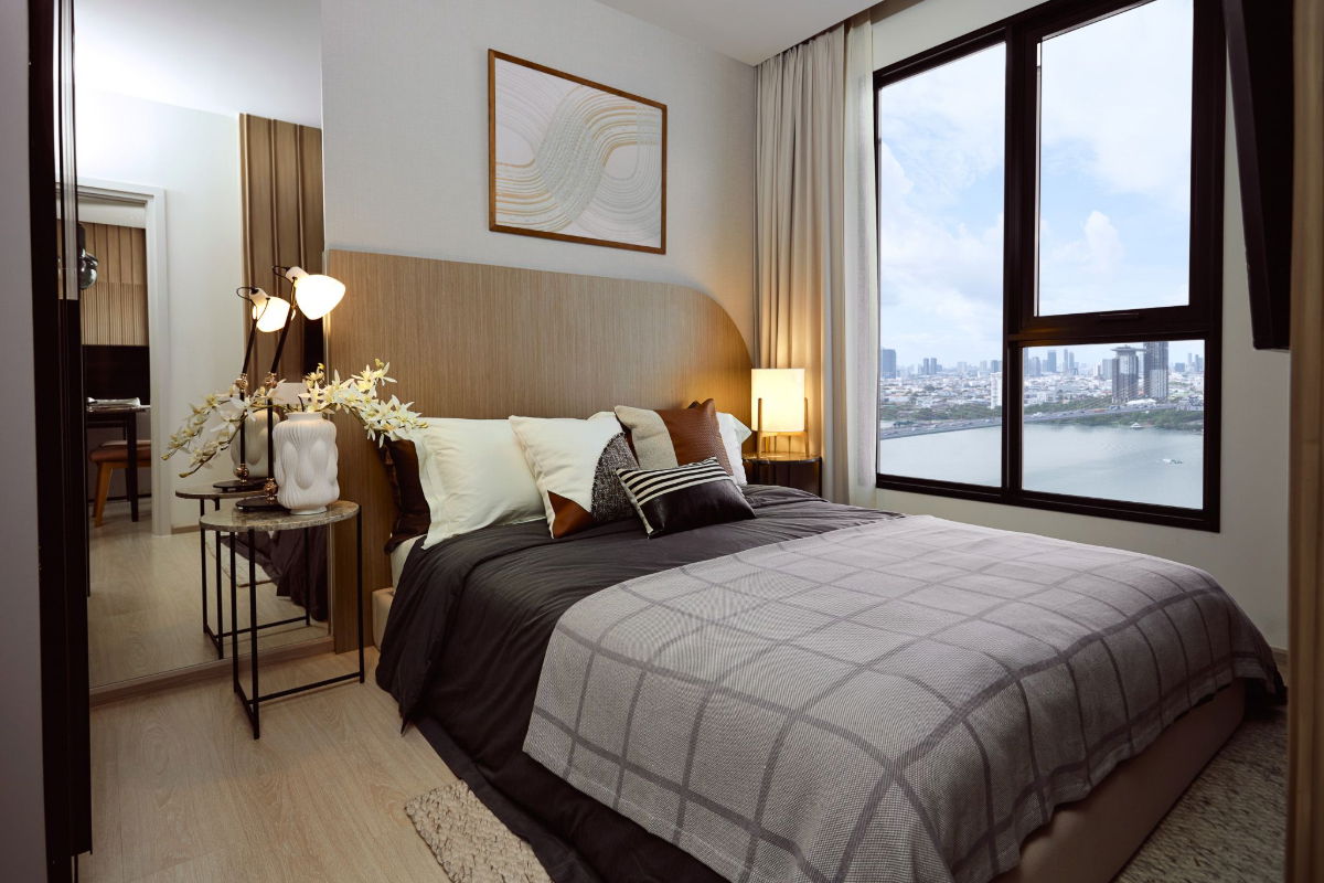 New Condo 2 Beds River View New Room & New Condo Close to Rama 3 and Sathorn area,  Terminal 21 @ Nue Riverest Ratburana