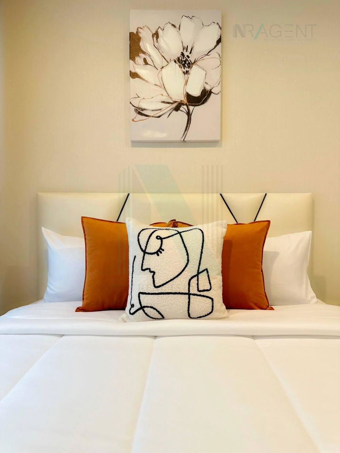 🔺 For Rent Condo THE SKY SUKHUMVIT Building C, Floor 1,Studio, Room size 22 sqm