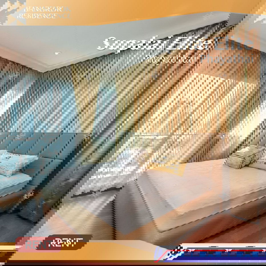 Supalai Elite Phayathai ✨ รีโนเวทใหม่ เฟอร์ครบ 🛋️ใกล้ BTS พญาไท