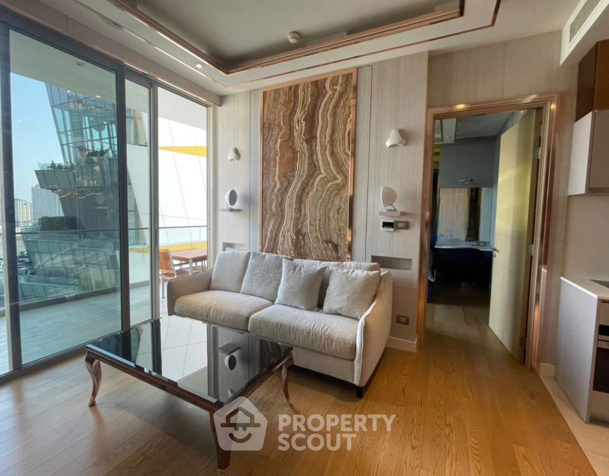 1-BR Condo at Magnolias Waterfront Residences near BTS Saphan Taksin (ID 2415815)