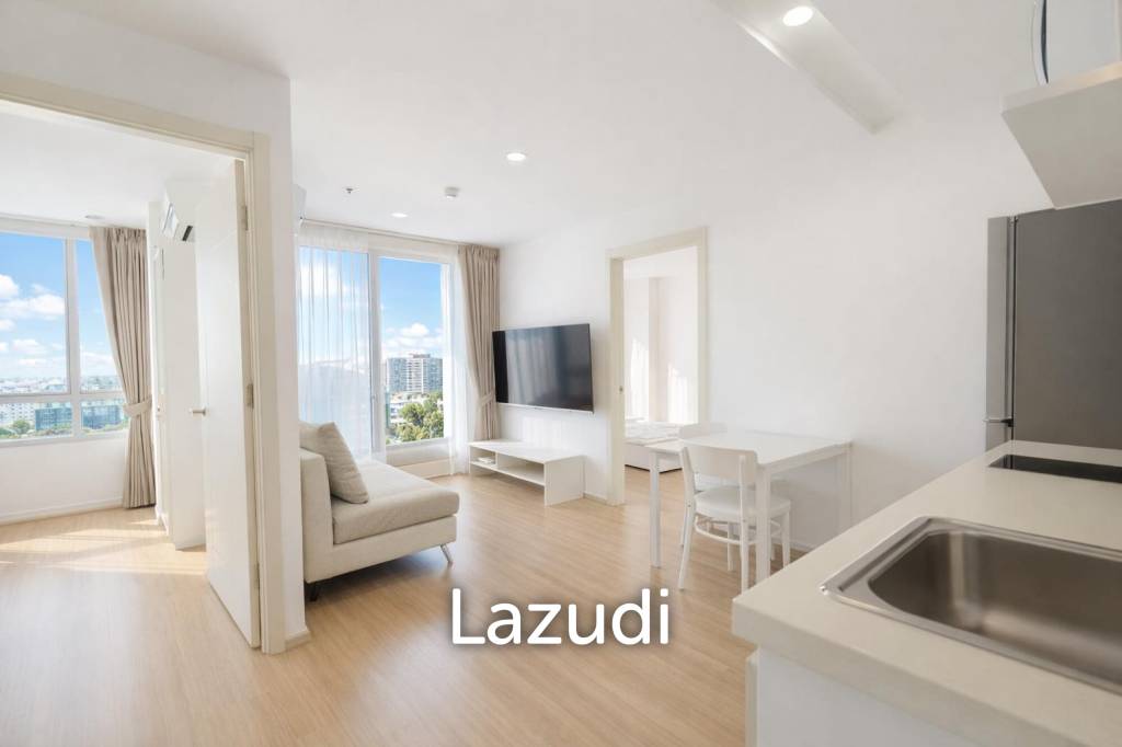 47 sqm high floor 2 bedroom condo Artemis Sukhumvit 77 Suan Luang Bangkok