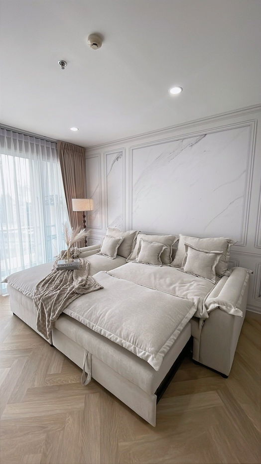 (209AGJD) The Star Estate @ Narathiwas Condo for Rent | 74 sqm 1 Bed | Newly Renovated, Fully Furnished | LINE:@HatcheryAgent | Agent Jet:089-987-2251