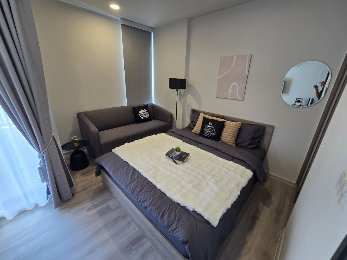 Studio Condo Near MRT Huai Khwang | Quintara Mhy Gen Ratchada | 13,500 THB