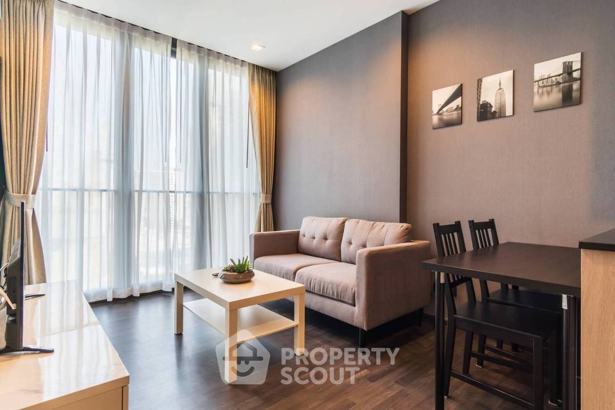 1-BR Condo at The Line Asoke - Ratchada near MRT Phra Ram 9 (ID 2491156)