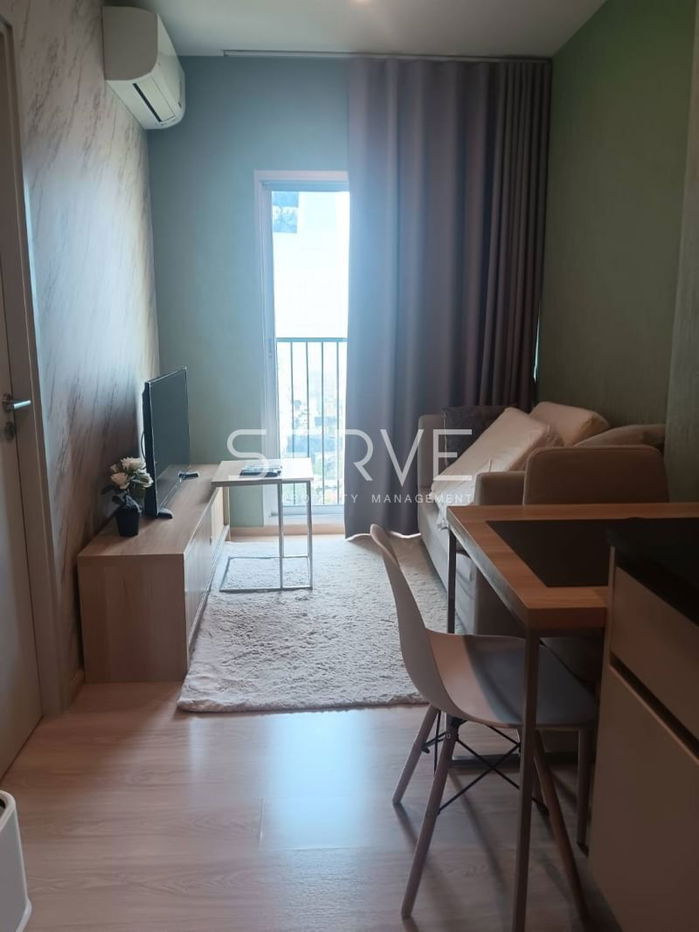 1 Bed Nice Room City view Fully furnished  Good Location Next to MRT Thailand Cultural Centre Station @ Noble Revolve Ratchada 2