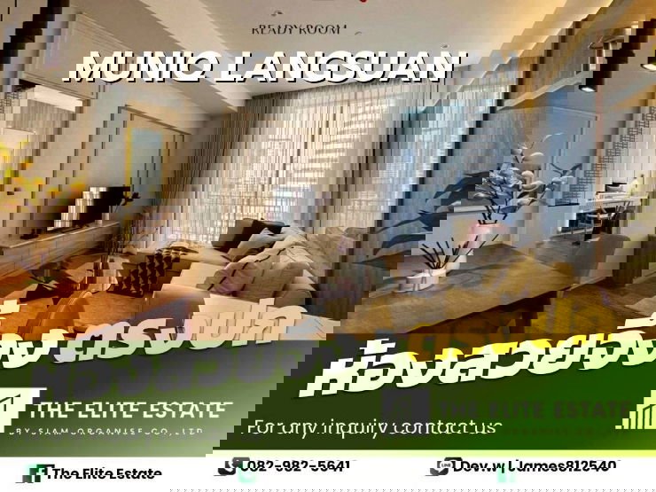 🔑✨ Exclusive Offer – Fully Furnished Condo at Muniq Langsuan