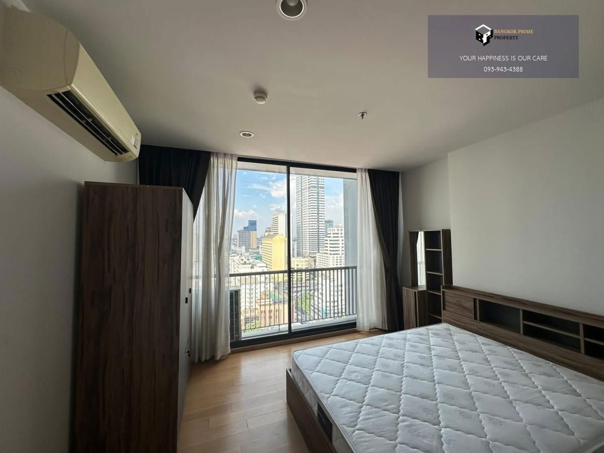 NOBLE REVO SILOM | Just 160m to BTS Surasak. Fully furnished and equipped with appliances. Ready to move in. #2025122213554