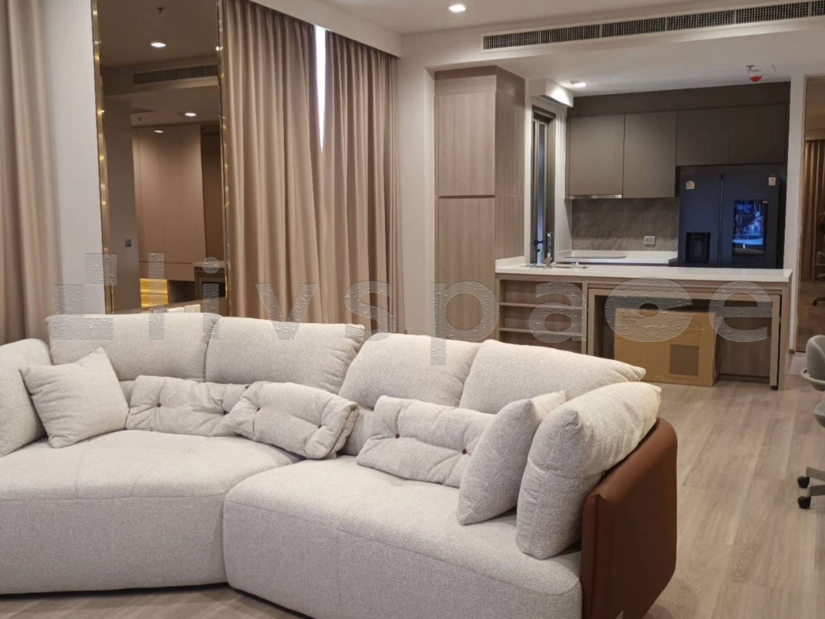 ▚ LE209ツ For Rent: Rhythm Charoenkrung Pavillion 2 Bed 109 sq.m.! 💎 Ultra-Spacious Luxury Stunning Decor Near International School Only 90,000 THB!