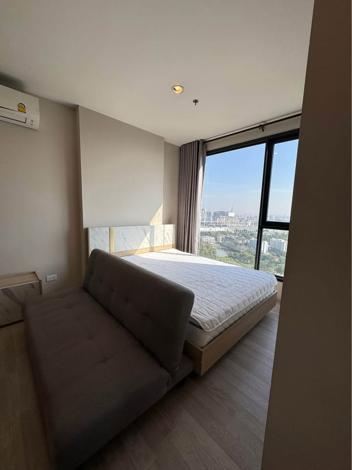 🟢Condo For Rent 🟢IDEO Mobi Sukhumvit Eastpoint Near BTS Bangna Fully-Furnished Type 1 Bedroom 1 Bathroom HOT!!
