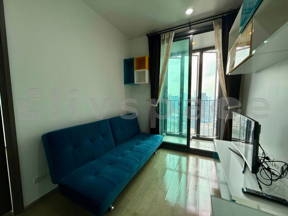 ▚ LE220ツ For Rent: Pyne by Sansiri 1 Bed 30 sq.m.! 💎 Extremely Rare Unit 0 m. to BTS Ratchathewi Unbeatable Price Only 21,000 THB!