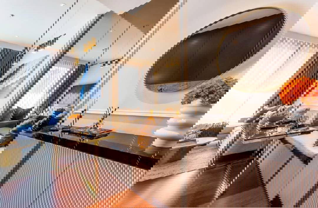 Khun by Yoo Inspired by Starck, fully furnished and ready to move in (1 bedroom, 49 sq m). Rent only 65,000 THB/month. ▫️Line: @sanhaproperty