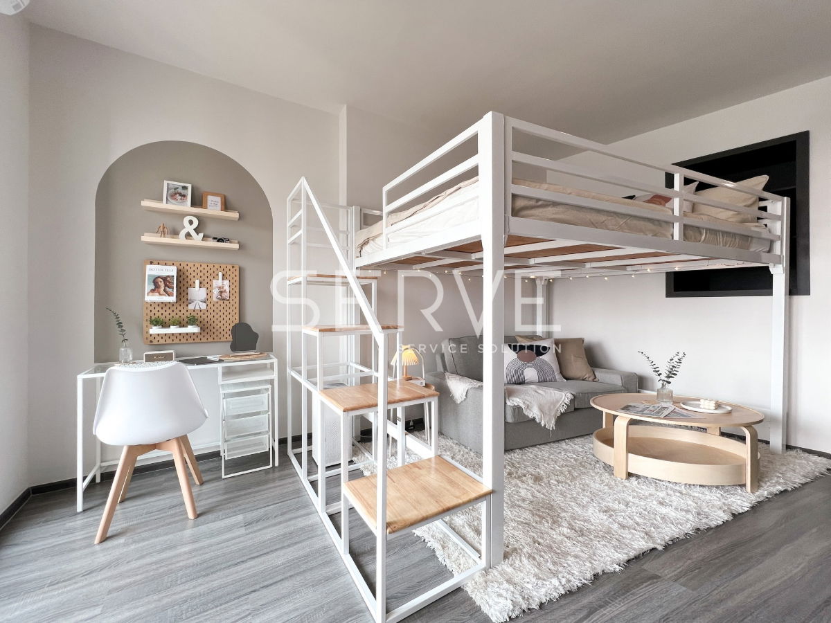 1 Bed 1 Bath Nice Room Fully furnished Good Location  Close to MRT Samyan 400 m. & Samyan Mitrtown @  Ideo Chula - Samyan