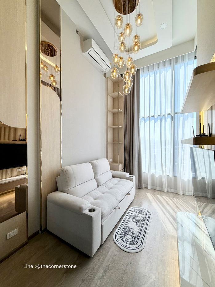 Corner room ✨ Ready to move in❗️" 𝐒𝐨𝐡𝐨 𝐁𝐚𝐧𝐠𝐤𝐨𝐤 𝐑𝐚𝐭𝐜𝐡𝐚𝐝𝐚 " 2 Bedroom , Near : MRT-Huai Khwang