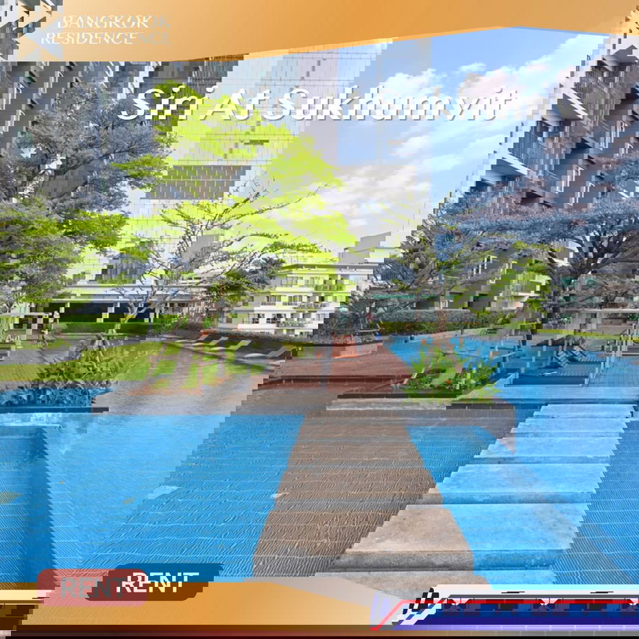 Siri 位于素坤逸路 💚 泳池景观优惠价格 🌊 靠近 BTS Thonglor