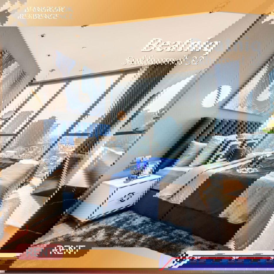 Beatniq Sukhumvit 32 ✨ Beautiful, Spacious,  Luxurious units worth the price ⚡️ Near BTS Thonglo