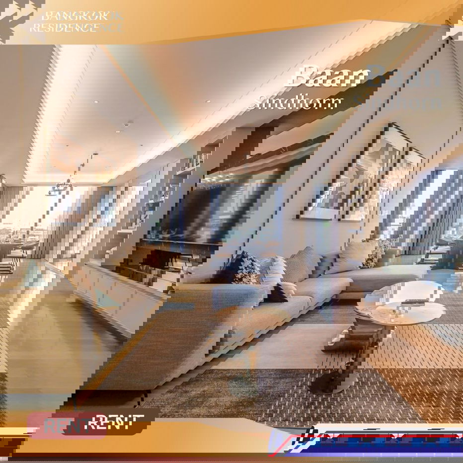 Baan Sindhorn  💎 Stunning Unit with Limited  Available 💎 Near BTS Ratchadamri & Lumpini Park