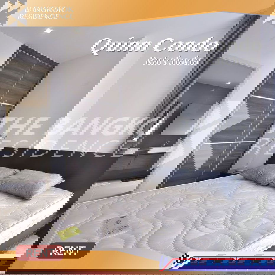 Quinn Condo Ratchada ⭐ Stunning unit, don’t miss! ⭐ Near MRT Sutthisan