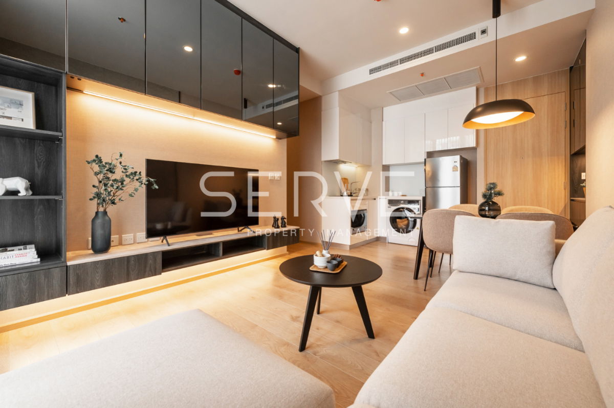 🔥42K🔥-Modern Style 2 Beds High Fl. Good Location in Asoke Area BTS Asok & MRT Sukhumvit 500 m. at Noble BE19 Condo / For Rent