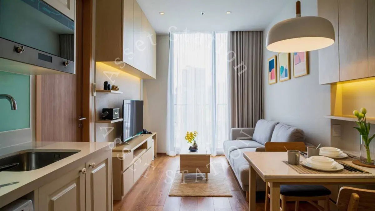 Wow ‼️ This unit is super beautiful and a great price! Noble BE 33 🚄 near BTS Phrom Phong