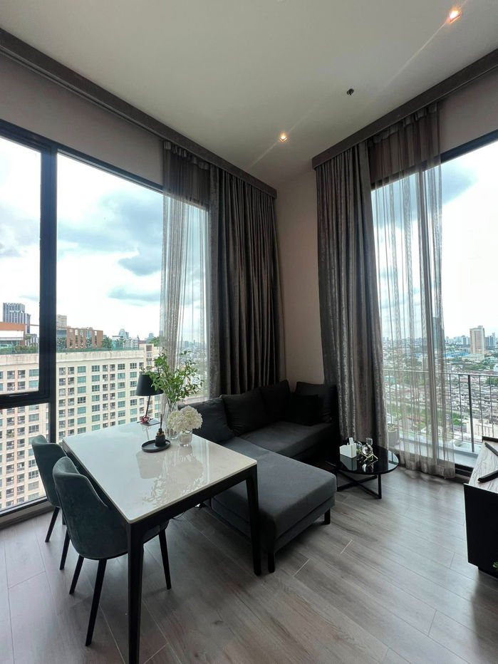 🟢Condo For Rent 🟢The Reserve Phahol - Pradipat Near BTS Saphan kwai Fully-Furnished Type Duplex 1 bedroom 1 bathroom HOT!!