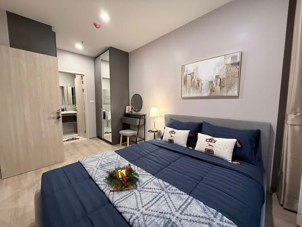 🟢Condo For Rent 🟢Nue District R9 Rama 9 Near MRT Rama 9, Central Rama 9 Fully-Furnished Type 1 Bedroom 1 Bathroom HOT!!