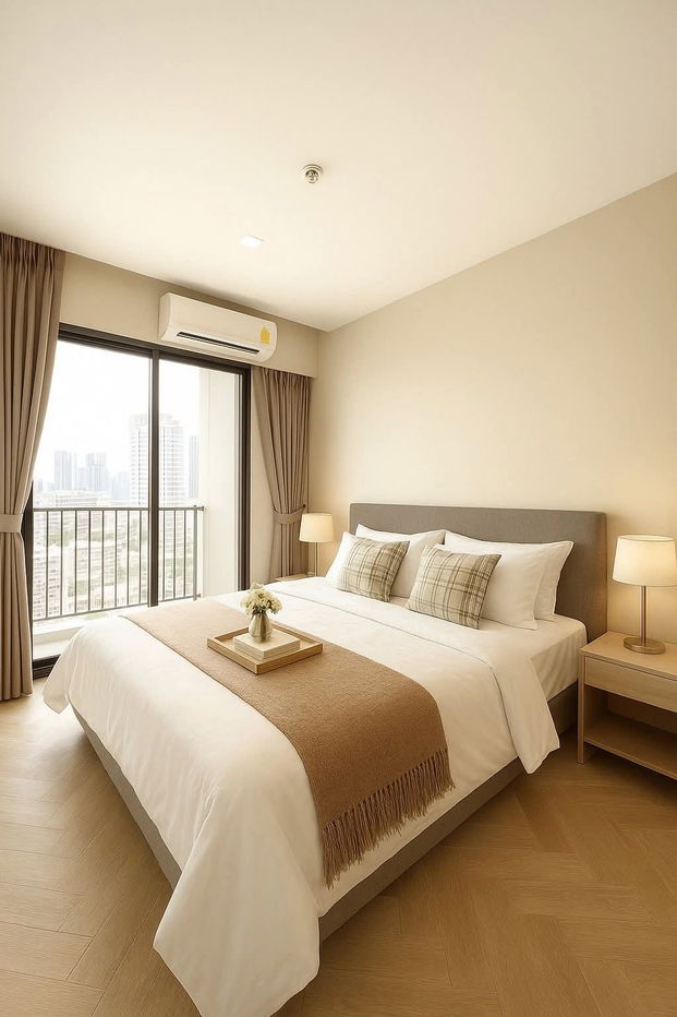 Chapter Chula–Samyan | Stylish 1 Bedroom + Multi-purpose Room in CBD, Near MRT Sam Yan | Rent 30,000 THB/month