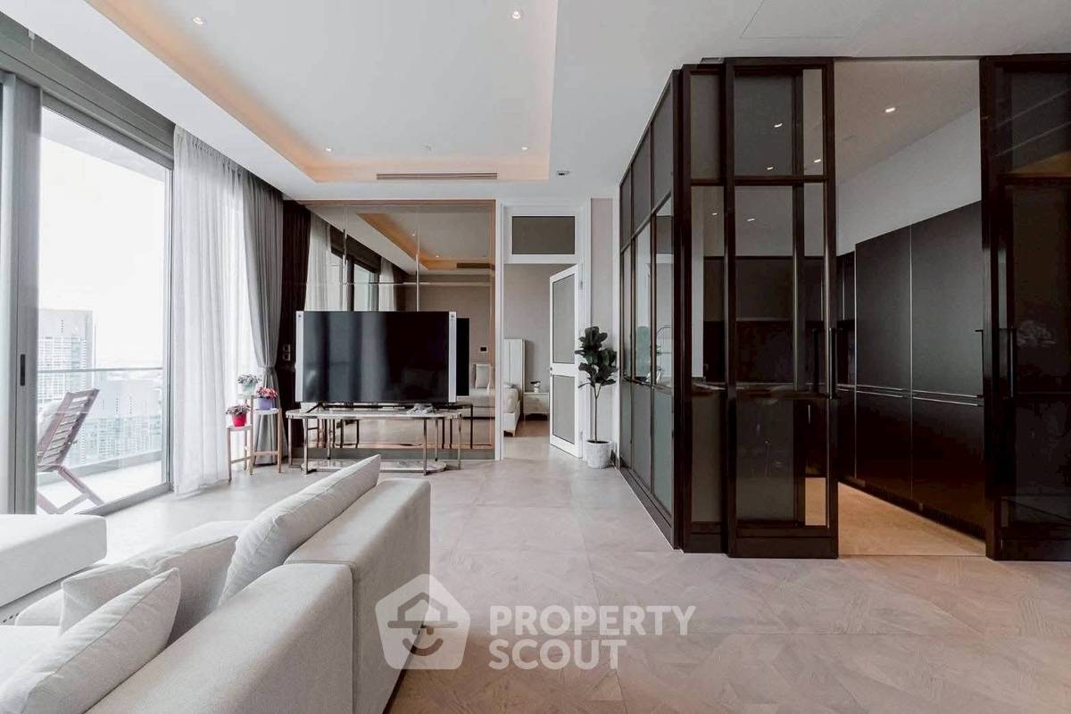 BTS Saphan Taksin အနီး ဘန်ကောက်မြို့ The Residences At Mandarin Oriental ရှိ 2-BR ကွန်ဒို (ID 2501340)