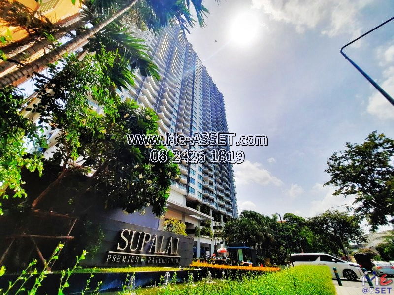 Condo for rent near BTS/MRT, Ratchathewi, Siam Square Close to Chulalongkorn University : Supalai Premier Ratchathewi: 61.98 sqm