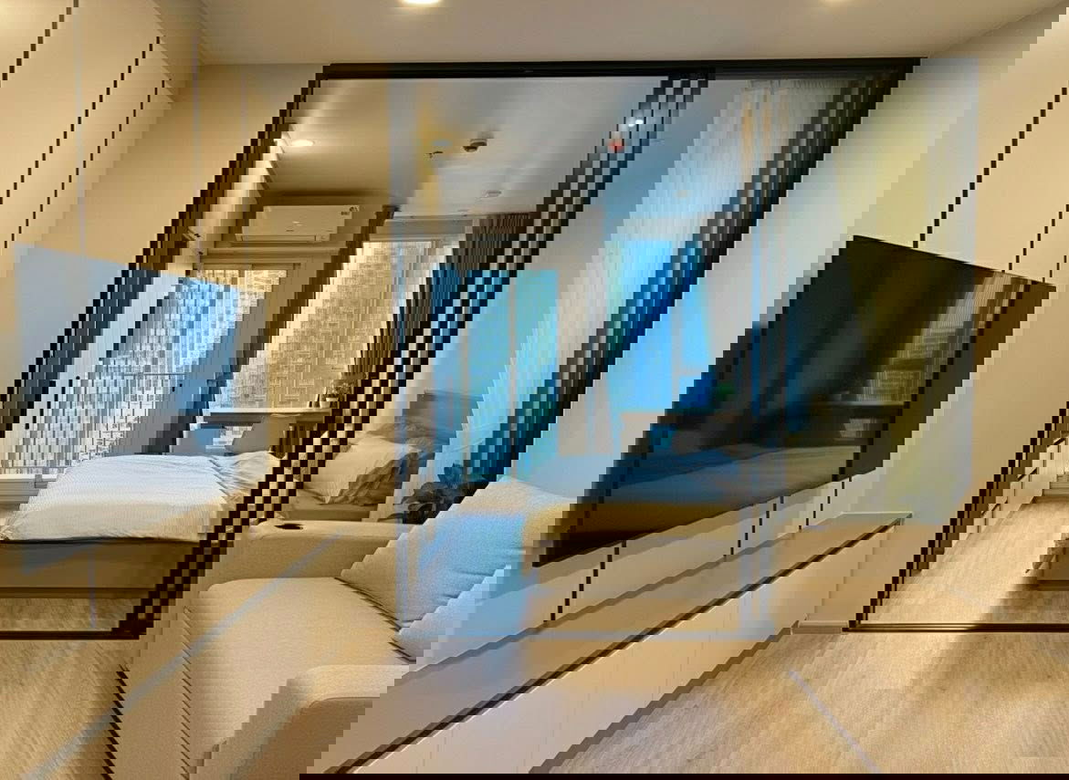 New condo! Culture Thonglor, near BTS Thonglor, 14th floor, beautiful room, 31,000 baht/month (PFD-07725)