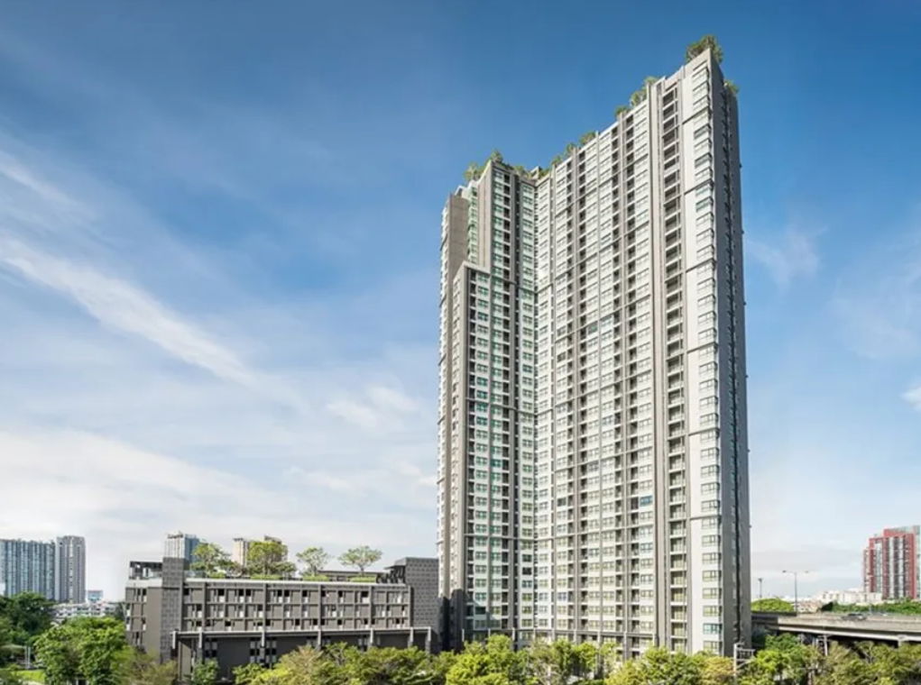 🔥Studio with Partition Good Location Free Shuttle to BTS On Nut at The Base Park West Sukhumvit 77 Condo / For Rent