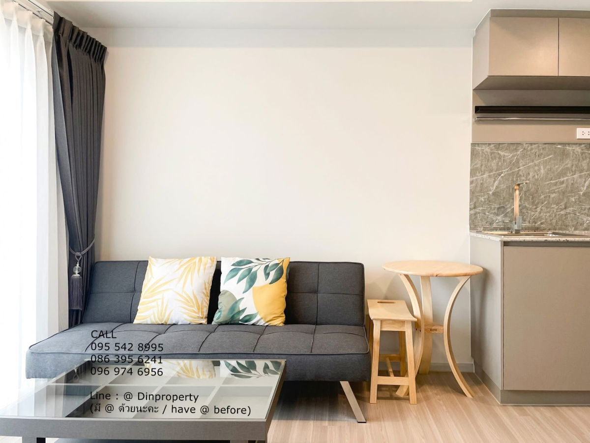 出租 Quintara My'Den Pho Nimit 1 Bed 靠近 BTS Photi-Nimit、The Mall Thapra