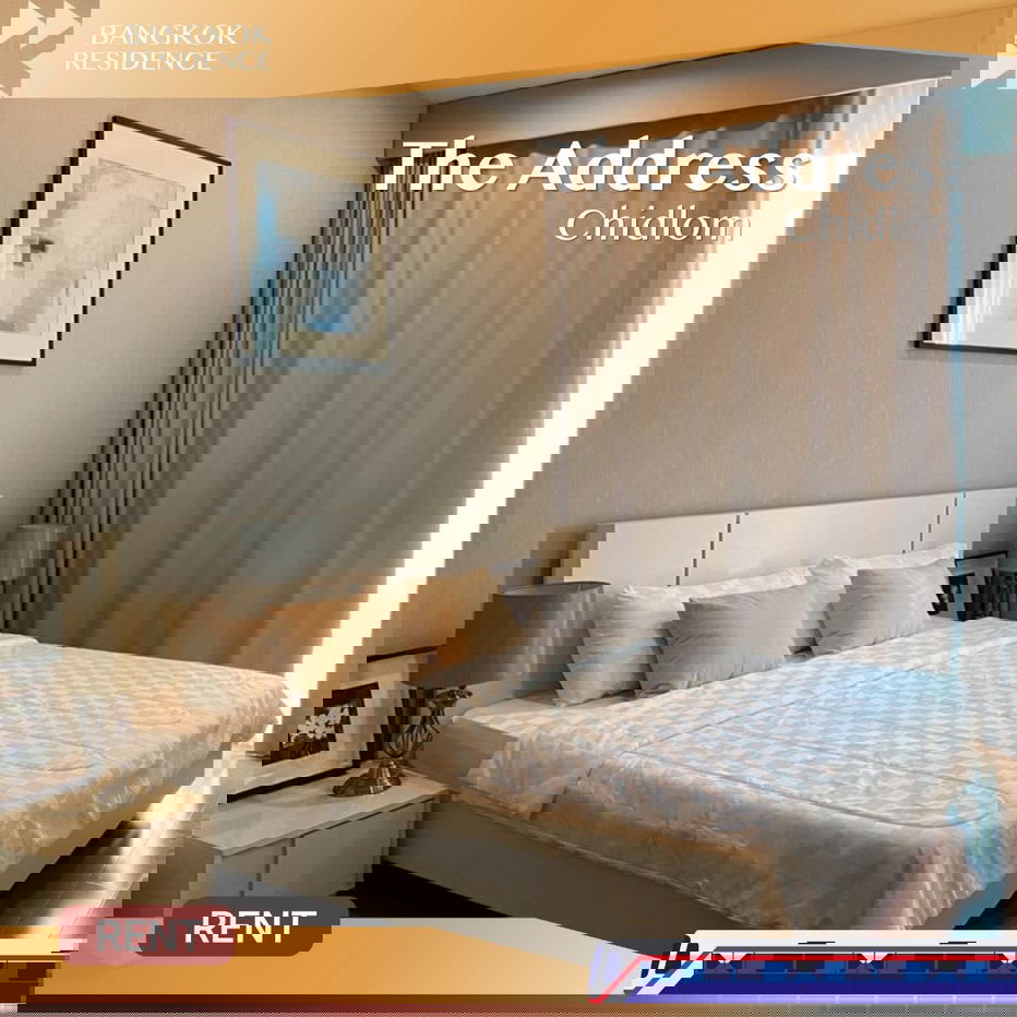 The Address Chidlom 🌟 Elegant Unit in Bangkok’s Luxury Living 💎 Near BTS Chidlom & Ploenchit