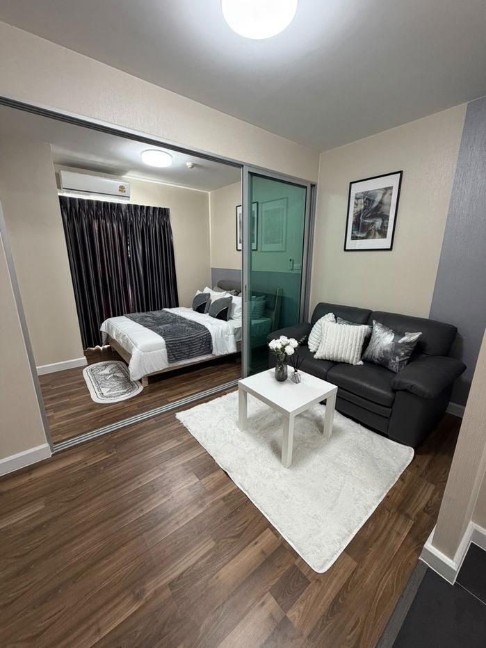 🏢 For rent: A Space Me Bangna — Beautiful room, fully equipped with electrical appliances, ready to move in immediately (just bring your suitcase).