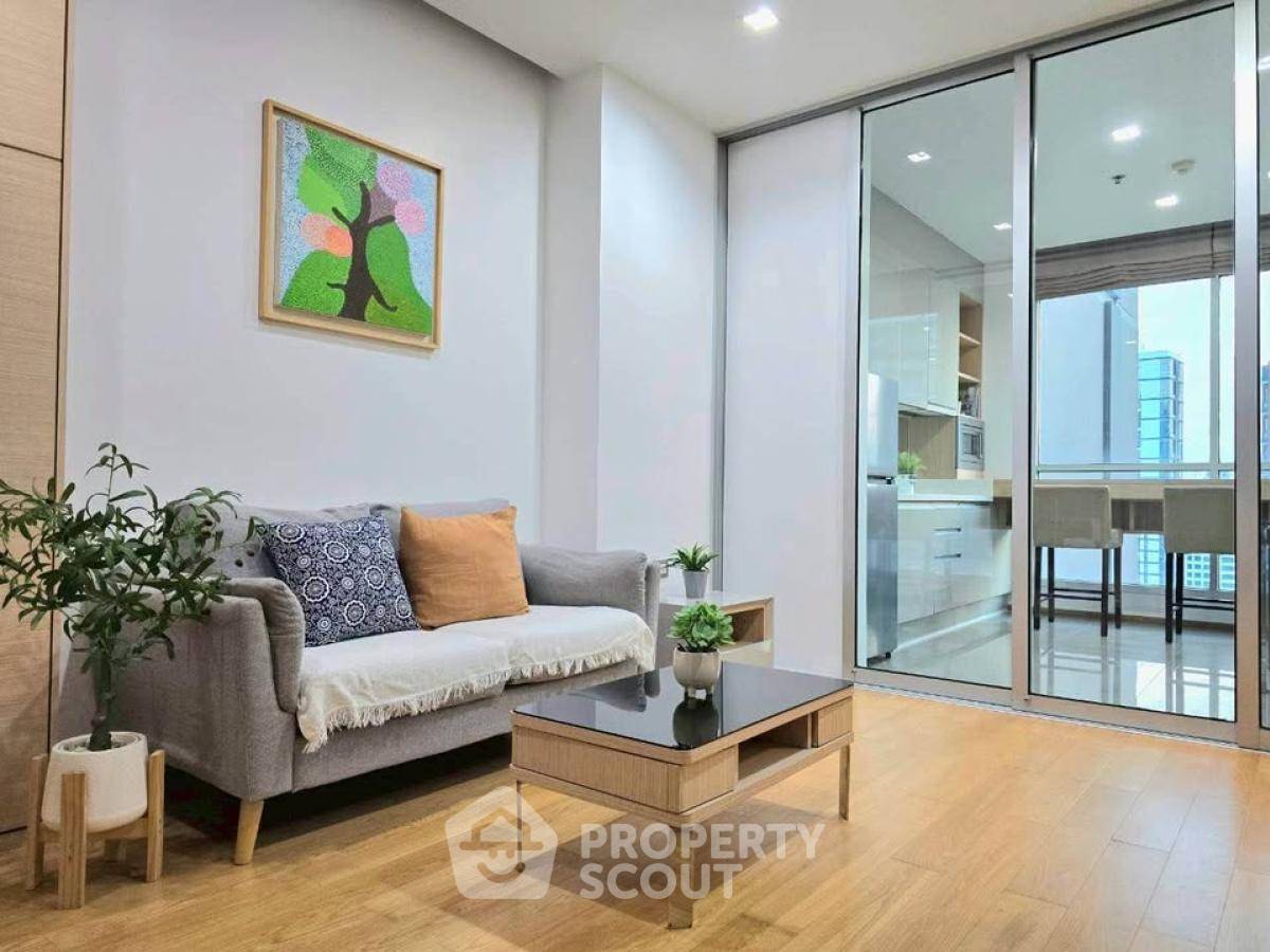 ARL Makkasan 附近 The Address Asoke 的 1 居公寓 (ID 2507585)