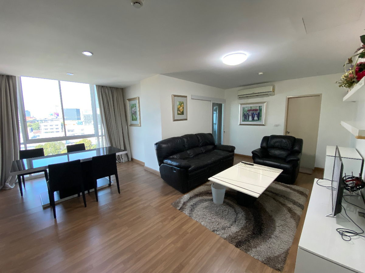 T102 Condo for rent Max Ngamwongwan, 2 bedrooms 2 bathrooms size 98 sq.m. Near Khae Rai intersection, ready to move in, special price.