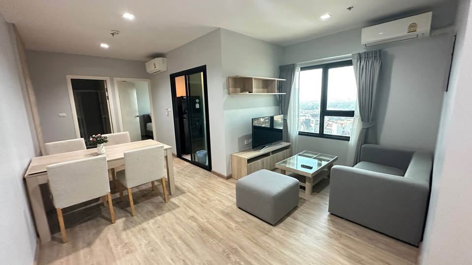 For Rent Escent CPN | 2BR 2BA | 65sqm High Floor (24th) | Fully Furnished | Next to Central