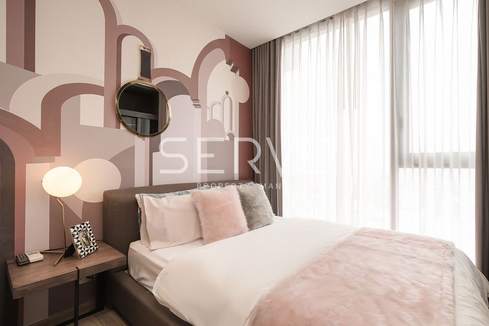 1 Bed City View Super High Floor 40+ Fully furnished  Good Location Close To BTS Mo Chit  350 m @ THE LINE Jatujak-Mochit