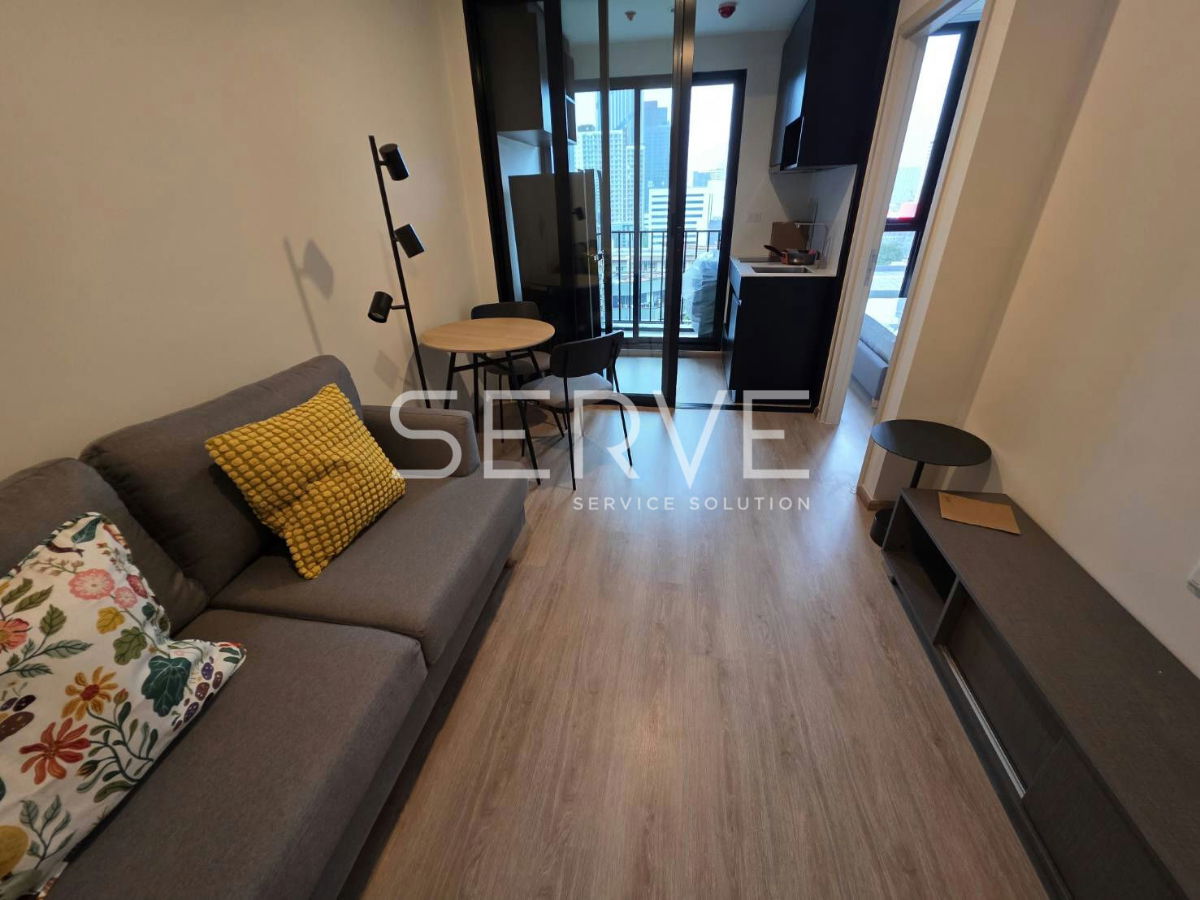 1 Bed 1 Bath Nice Room New Condo Fully furnished  Good Location Close To MRT Phra Ram 9  220 m @ NUE District R9