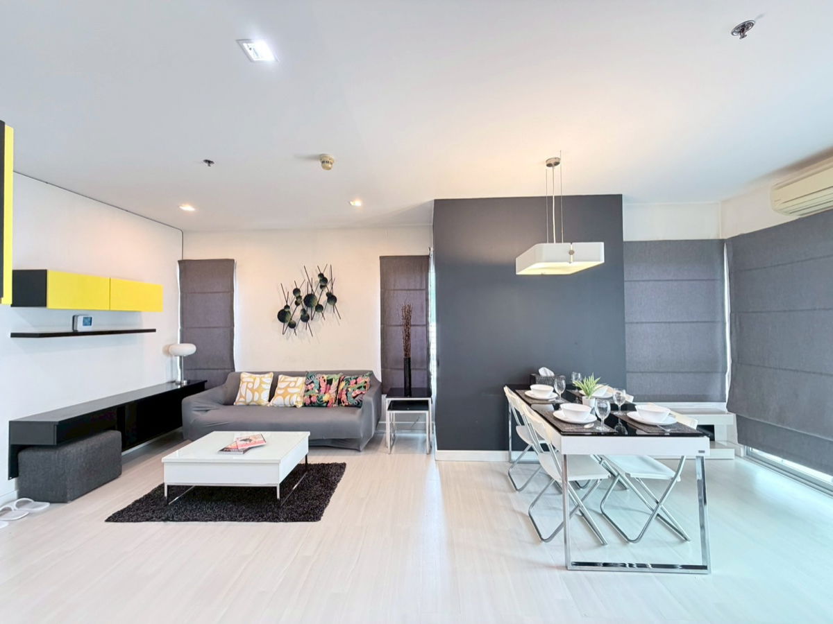 Ready to move in❗️" The Room Ratchada-Ladprao " 2 Bedrooms 63 Sq.m. [Corner Unit]