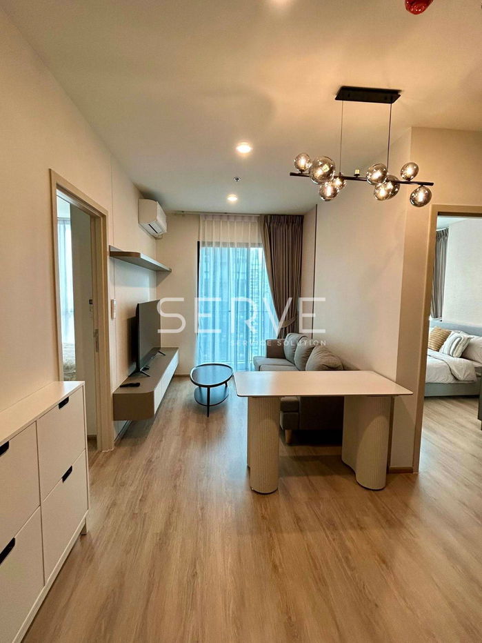 2 Beds Large Room City View Fully furnished  New Condo Good Location Close To MRT Phra Ram 9  220 m.  @  NUE District R9