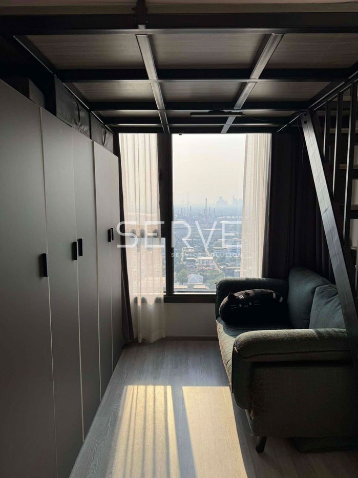 1 Bed 28 sq.m. Nice Room High Fl. 20+ Good Location Close to BTS Punnawithi 250 m. at The Line Sukhumvit 101 Condo  / For Rent