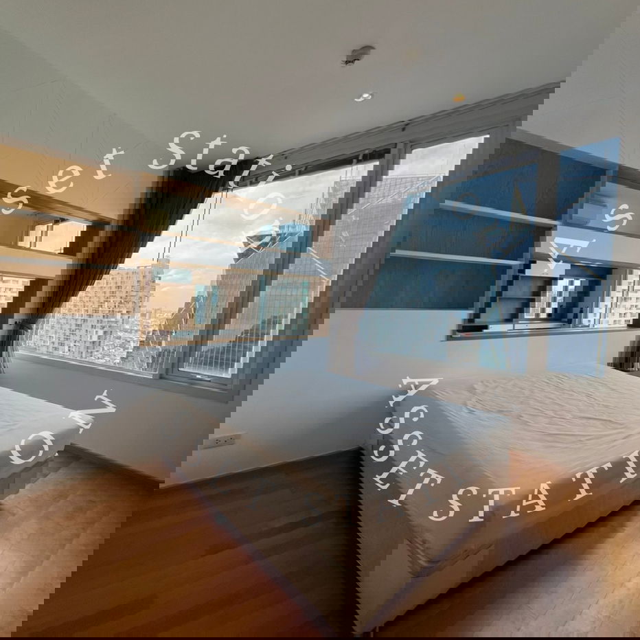 💎Luxury room with beautiful view at Villa Ratchatewi. Large room, fully furnished, ready to move in immediately. Near BTS Ratchathewi.🏢