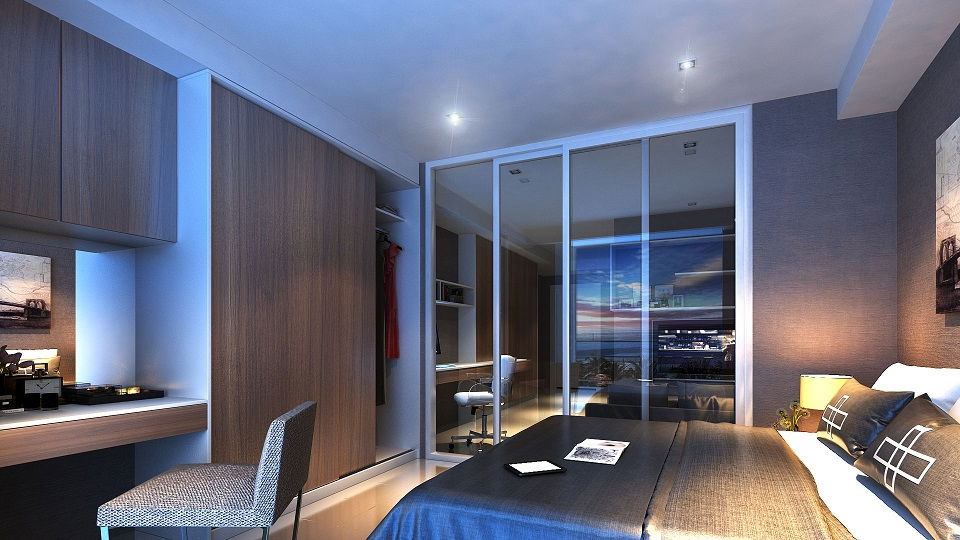 ให้เช่า คอนโดใหม่ Supalai Prima Riva Riverside ถ.พระราม 3 43 ตร.ม. ชั้น 11