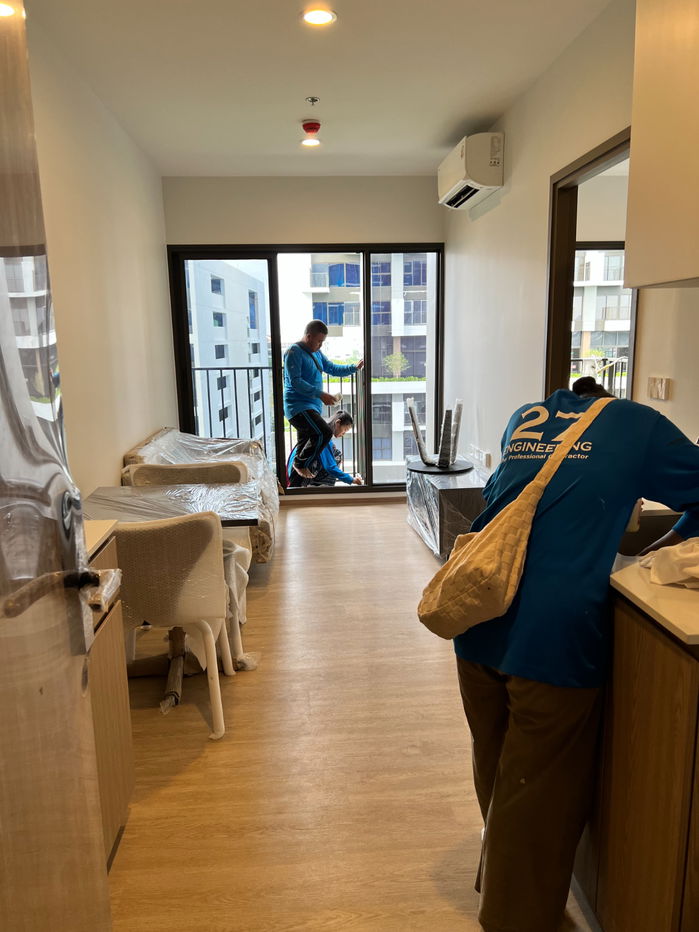 公寓出租，Noble Create，Ekkamai-Ramintra 高速公路，30 平方米，20,000 泰铢/月。