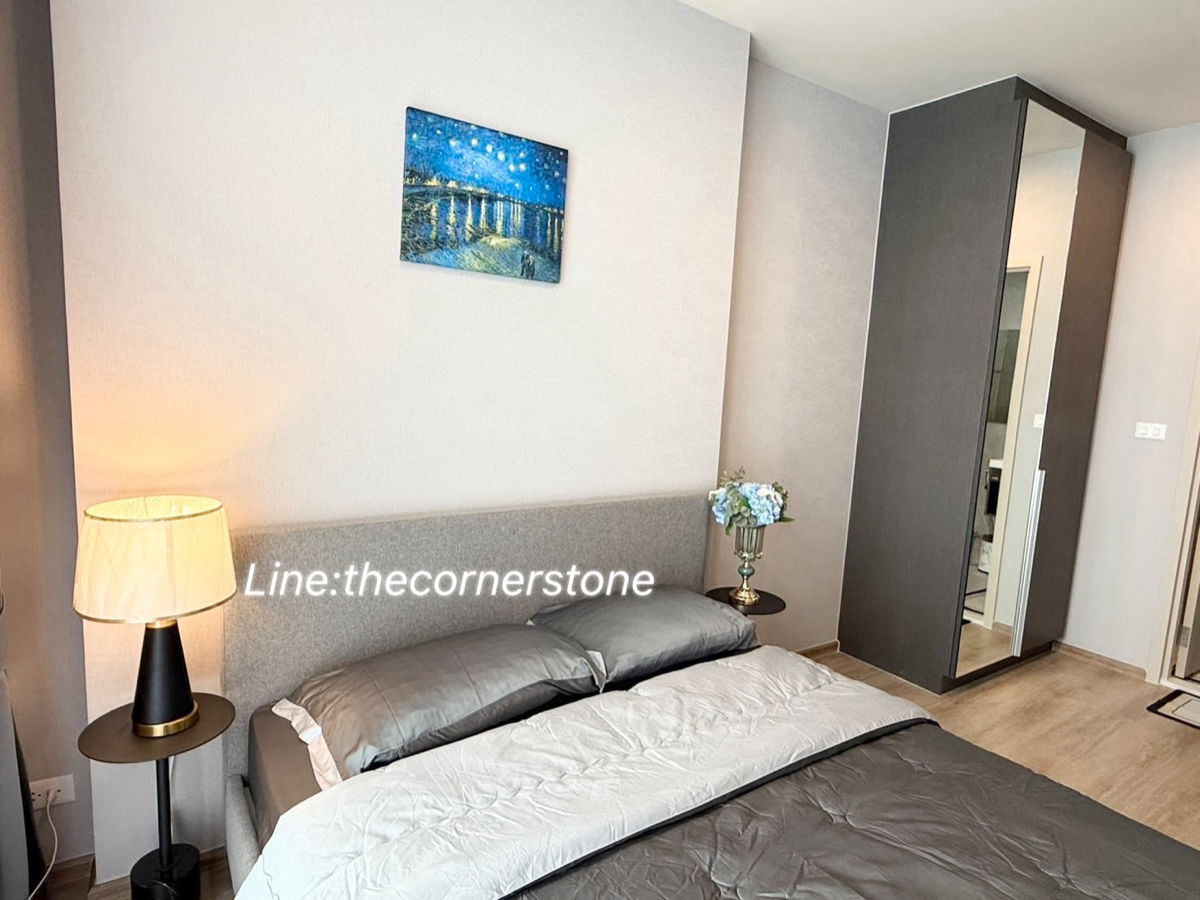 For Rent "𝐍𝐮𝐞 𝐃𝐢𝐬𝐭𝐫𝐢𝐜𝐭 𝐑𝟗 " Size 30.44  Sqm. Floor 17 Near : MRT- Rama 9