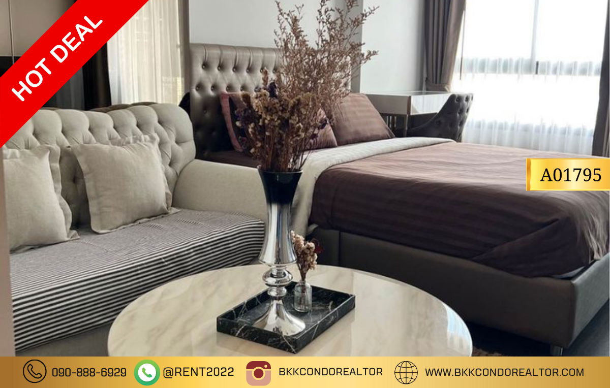 🍀🍀🍀BEST DEAL🔥For Rent📌IDEO Sukhumvit 93(Line:@rent2022) Beautiful Room Ready to move in!✨A01795