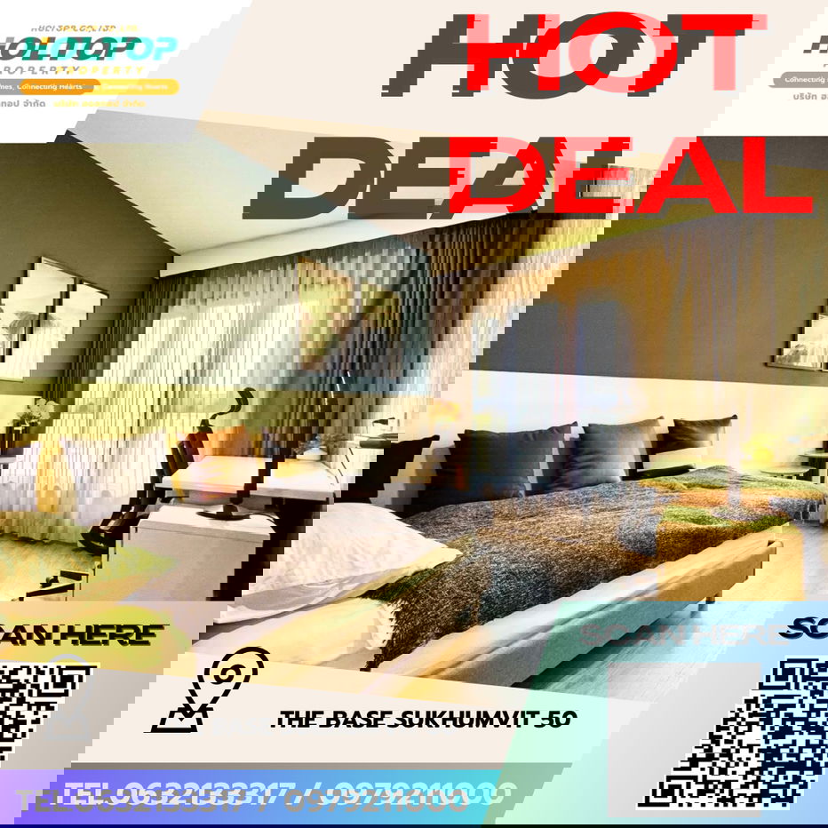 #S5239  For Rent The Base Sukhumvit 50