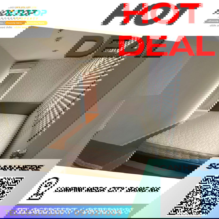 #R8531 🎉 301268 Condo for rent: Lumpini Mega City Bang Na