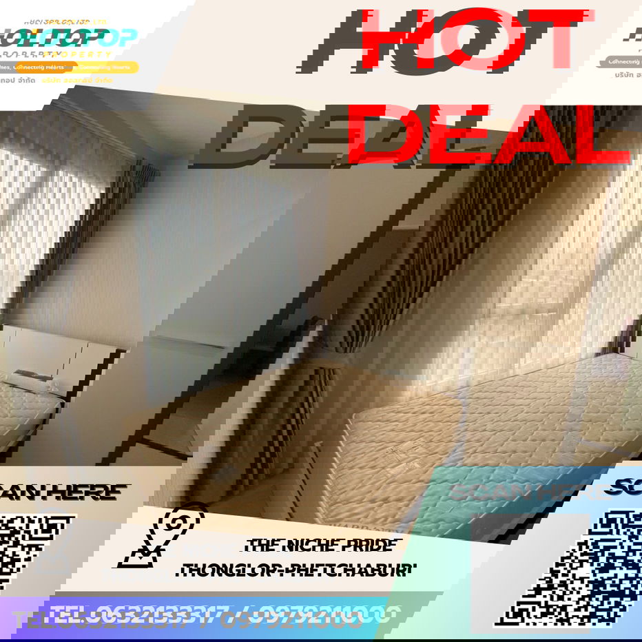 #S5240  For Rent The Niche Pride Thonglor-Phetchaburi